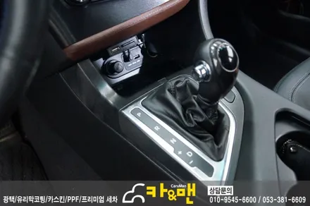 대구 k5 실내랩핑(가죽시트/블랙/티타늄 브러쉬) 시공/ 카앤맨 / 대구 북구 검단동