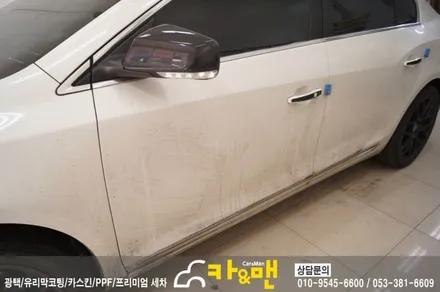 대구 알페온 라이트필름(스모그 그레이) 시공/카앤맨 / 대구 북구 검단동