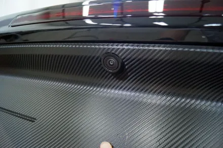 대구 사이드미러랩핑 트렁크 부분랩핑 머스탱(블랙 카본) 카앤맨 / 대구 북구 검단동