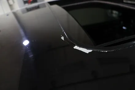 루프스킨 재시공 실패 / 고객님... 이건 필름이 아닌데요 / 대구 북구 검단동