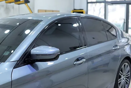 BMW g30 크롬 죽이기 랩핑 시공 / 윈도 몰딩 /대구 카앤맨 / 대구 북구 검단동