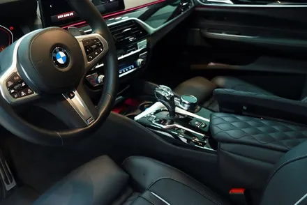 BMW 6GT 실내랩핑 / 블랙 카본 시공 / 관리를 좀 더 수월하게... / 대구 북구 검단동