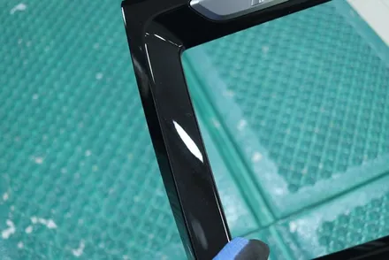 BMW ix3 기어패널 블랙 브러시 랩핑 시공 / 대구 카앤맨 / 대구 북구 검단동