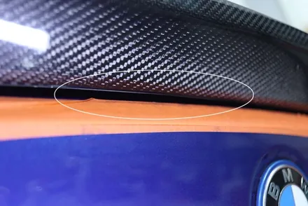 BMW 330e 리어 스포일러 diy 부착 실패 후 재장착을 위해 방문 / 대구 카앤맨 / 대구 북구 검단동