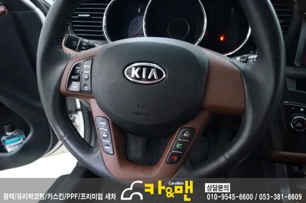 대구 k5 실내랩핑(가죽시트/블랙/티타늄 브러쉬) 시공/ 카앤맨 / 대구 북구 검단동