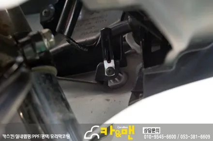 대구 바이크 랩핑(혼다 ctx 700/차콜 무광 메탈릭)시공/ 카앤맨 / 대구 북구 검단동