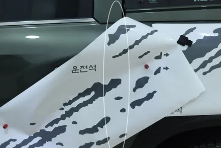 렉스턴 스포츠 칸 / 적재함 데칼 시공 / 대구 카앤맨 / 대구 북구 검단동