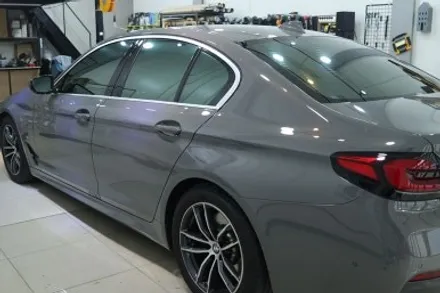 BMW G30 / 크롬죽이기 윈도 몰딩 /전면 헤드라이트 ppf 시공/ 대구 카앤맨 / 대구 북구 검단동