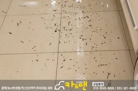 대구 북구 그랜져 xg 루프스킨 제거 및 재시공/카앤맨 / 대구 북구 검단동