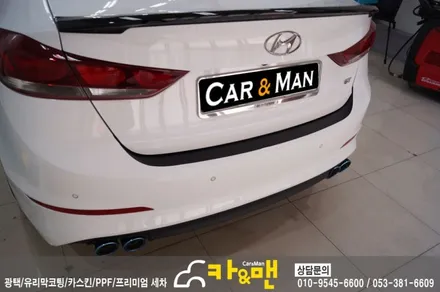 대구 아반떼 ad 도어라인 부분랩핑/카앤맨 / 대구 북구 검단동