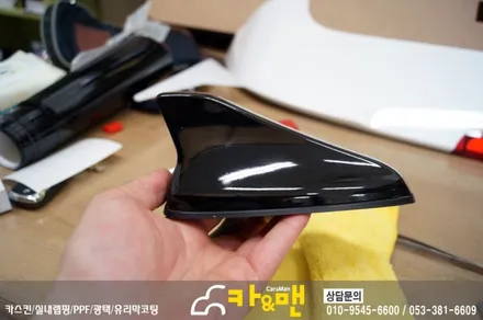 대구 올뉴쏘렌토 루프스킨/그릴 부분 랩핑 시공/ 카앤맨 / 대구 북구 검단동