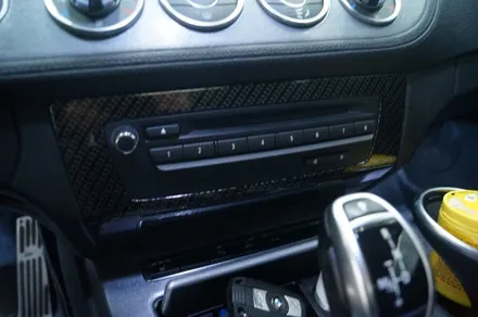 대구 자동차 실내랩핑 bmw z4 블랙 카본 시공 카앤맨 / 대구 북구 검단동