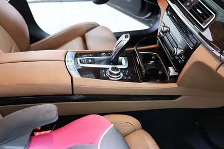 bmw 7시리즈 (F02) 실내랩핑 (블랙 브러쉬) 시공 대구 / 카앤맨 / 대구 북구 검단동