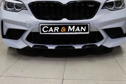 bmw m2 사이드미러 및 부분 랩핑 (블랙 유광) 대구 / 카앤맨 / 대구 북구 검단동
