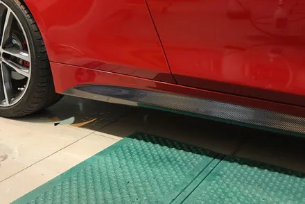 대구 bmw 4시리즈 사이드 데칼 시공 / 카앤맨 / 대구 북구 검단동