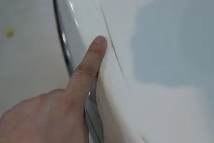 벤츠 E클래스 루프스킨 / 사이드미러 랩핑 제거 / 리어 스포일러 탈거 후 광택 작업 / 대구 카앤맨 / 대구 북구 검단동