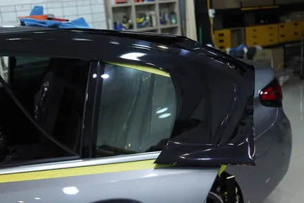BMW 5시리즈 크롬 죽이기 / 윈도 몰딩 / 에어 브리더 / 그릴 교체 시공 / 대구 카앤맨 / 대구 북구 검단동