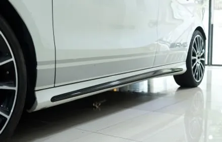 벤츠 a45amg 프런트립 사이드 스커트 윈도 몰딩 블랙 유광 포인트 랩핑 / 대구 카앤맨 / 대구 북구 검단동
