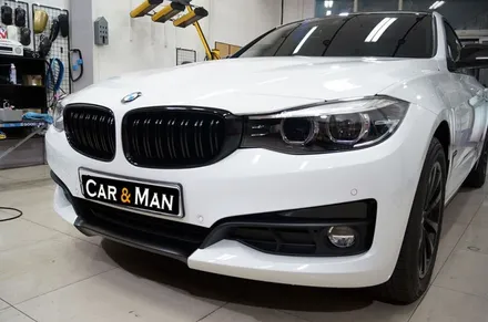 bmw 3gt 포인트 랩핑 및 루프스킨 시공 대구 / 카앤맨 / 대구 북구 검단동