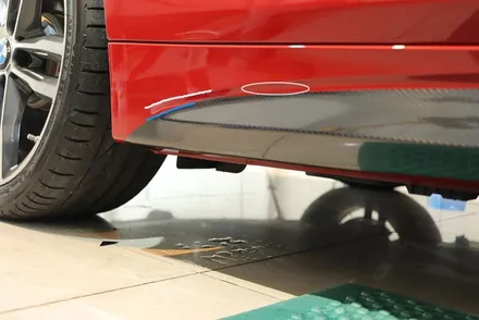 대구 bmw 4시리즈 사이드 데칼 시공 / 카앤맨 / 대구 북구 검단동