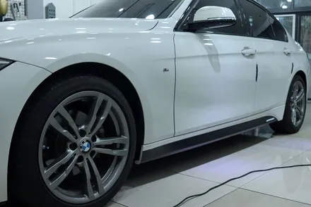 bmw 사이드데칼 / f30 시공 / 대구 카앤맨 / 대구 북구 검단동