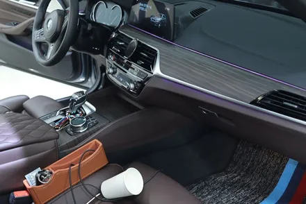 대구 실내랩핑 시공 / bmw g30 블랙 카본 / 카앤맨 / 대구 북구 검단동