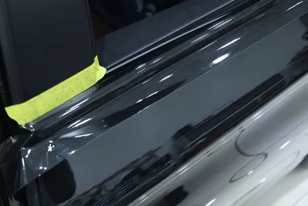 bmw f10 윈도 몰딩 크롬 죽이기 랩핑 / 대구 카앤맨 / 대구 북구 검단동