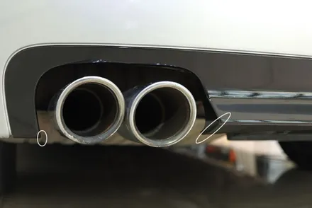 BMW F10 디퓨저 / 사이드미러 부분 포인트 랩핑 시공 / 대구 카앤맨 / 대구 북구 검단동