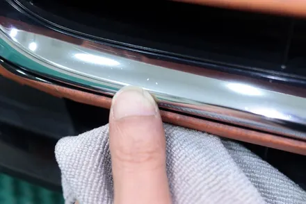 아우디 a6 크롬죽이기 그릴 테일램프 부분 블랙화 랩핑 /대구 카앤맨 / 대구 북구 검단동