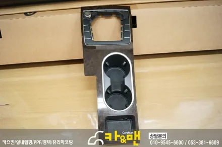 대구 파사트 실내 부분 랩핑(블랙 카본)시공/카앤맨 / 대구 북구 검단동