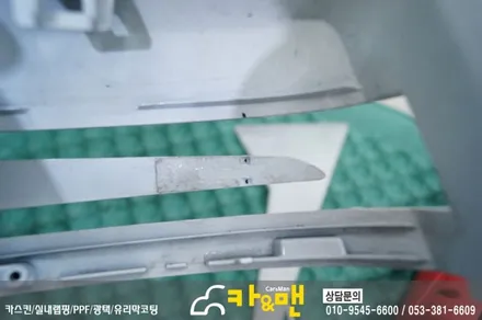 대구 부분랩핑/ 사이드미러랩핑 벤츠 e클래스 카브리올레(블랙 유광)시공/ 카앤맨 / 대구 북구 검단동