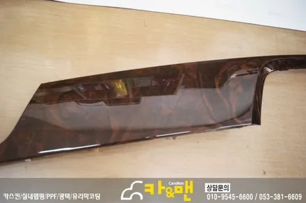 대구실내랩핑 제네시스 DH 실내랩핑(블랙 브러쉬) 카앤맨 / 대구 북구 검단동