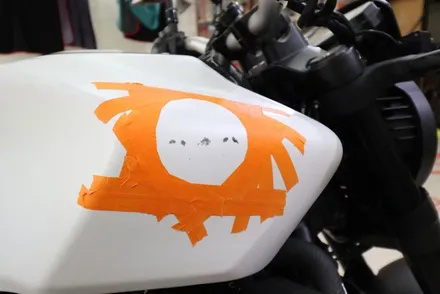 혼다 CB1000R 연료탱크 무광 ppf 시공 / 대구 카앤맨 / 대구 북구 검단동