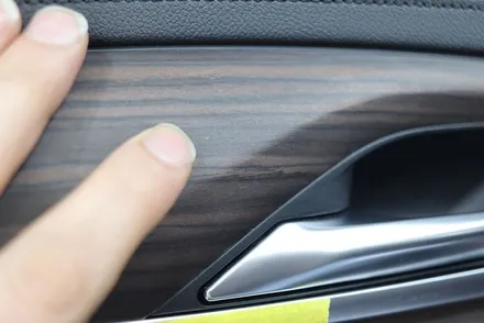 대구 실내랩핑 시공 / bmw g30 블랙 카본 / 카앤맨 / 대구 북구 검단동