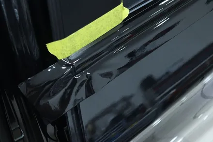 bmw f10 윈도 몰딩 크롬 죽이기 랩핑 / 대구 카앤맨 / 대구 북구 검단동