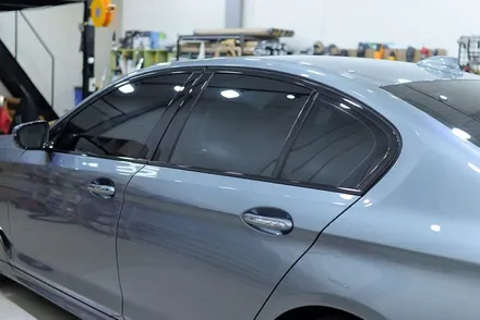 BMW g30 크롬 죽이기 랩핑 시공 / 윈도 몰딩 /대구 카앤맨 / 대구 북구 검단동