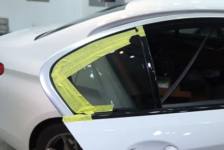 BMW G30 / 크롬죽이기 랩핑 / 윈도 크롬 몰딩 백화 해결 / 대구 카앤맨 / 대구 북구 검단동