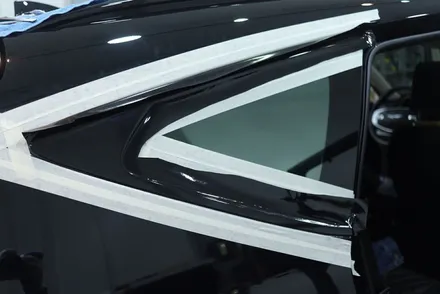 제네시스 GV80 윈도 몰딩 크롬죽이기 재시공 / 랩핑 필름도 관리가 중요합니다 / 대구 카앤맨 / 대구 북구 검단동