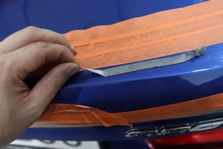 BMW 330e 리어 스포일러 diy 부착 실패 후 재장착을 위해 방문 / 대구 카앤맨 / 대구 북구 검단동
