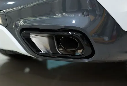 BMW X6 사이드미러 스포일러 랩핑 & 머플러 팁 크롬 딜리트 / 대구 북구 검단동
