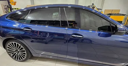 자동차 래핑 BMW 6GT 윈도우 몰딩 블랙 유광 시공 / 대구 북구 검단동