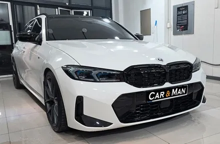 BMW 3시리즈 투어링 라이트필름 투명 PPF 위에 추가 시공 / 대구 북구 검단동