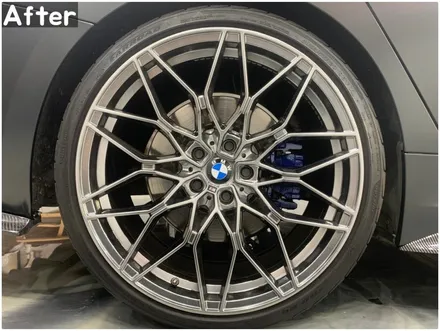 BMW 전체랩핑 M340i (G20) 메탈릭블랙락그레이 시공 / 서울 동작구