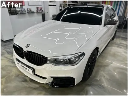 5시리즈 부분랩핑 / BMW 블랙엠블럼 / 관악구랩핑 / 서울 동작구