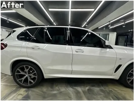 BMW X5 크롬죽이기 시공 | 윈도우라인·루프랙 블랙 랩핑 & 블랙 그릴 교체 후기 / 서울 동작
