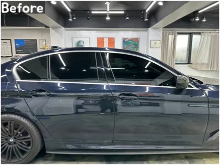BMW 5시리즈(G30) 윈도우라인 크롬죽이기 시공 후기｜블랙으로 정리한 변화 / 서울 동작