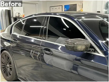BMW 5시리즈(G30) 윈도우라인 크롬죽이기 시공 후기｜블랙으로 정리한 변화 / 서울 동작