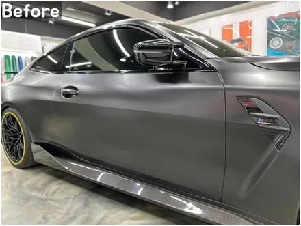 관악구 BMW M4 전체랩핑 재시공｜랩핑 보험처리 & 컬러변경 재시공 / 서울 동작