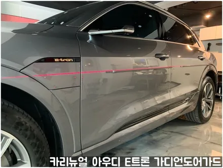 아우디 E트론 가디언 도어가드 싱글패키지 동작구 보라매 랩핑전문점 카리뉴얼 / 서울 동작구