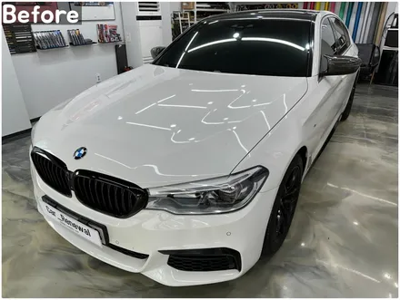 5시리즈 부분랩핑 / BMW 블랙엠블럼 / 관악구랩핑 / 서울 동작구